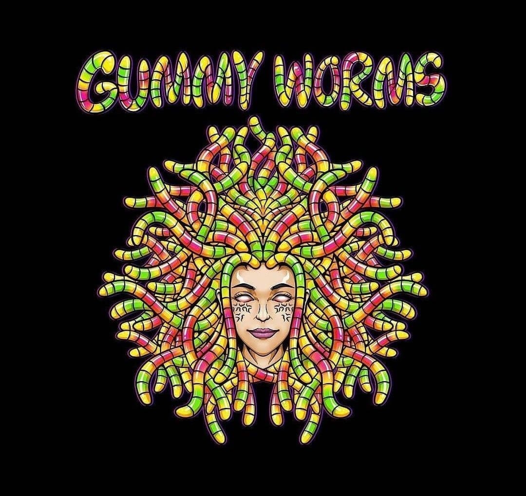 GUMMY WORMS 5CT FEMS