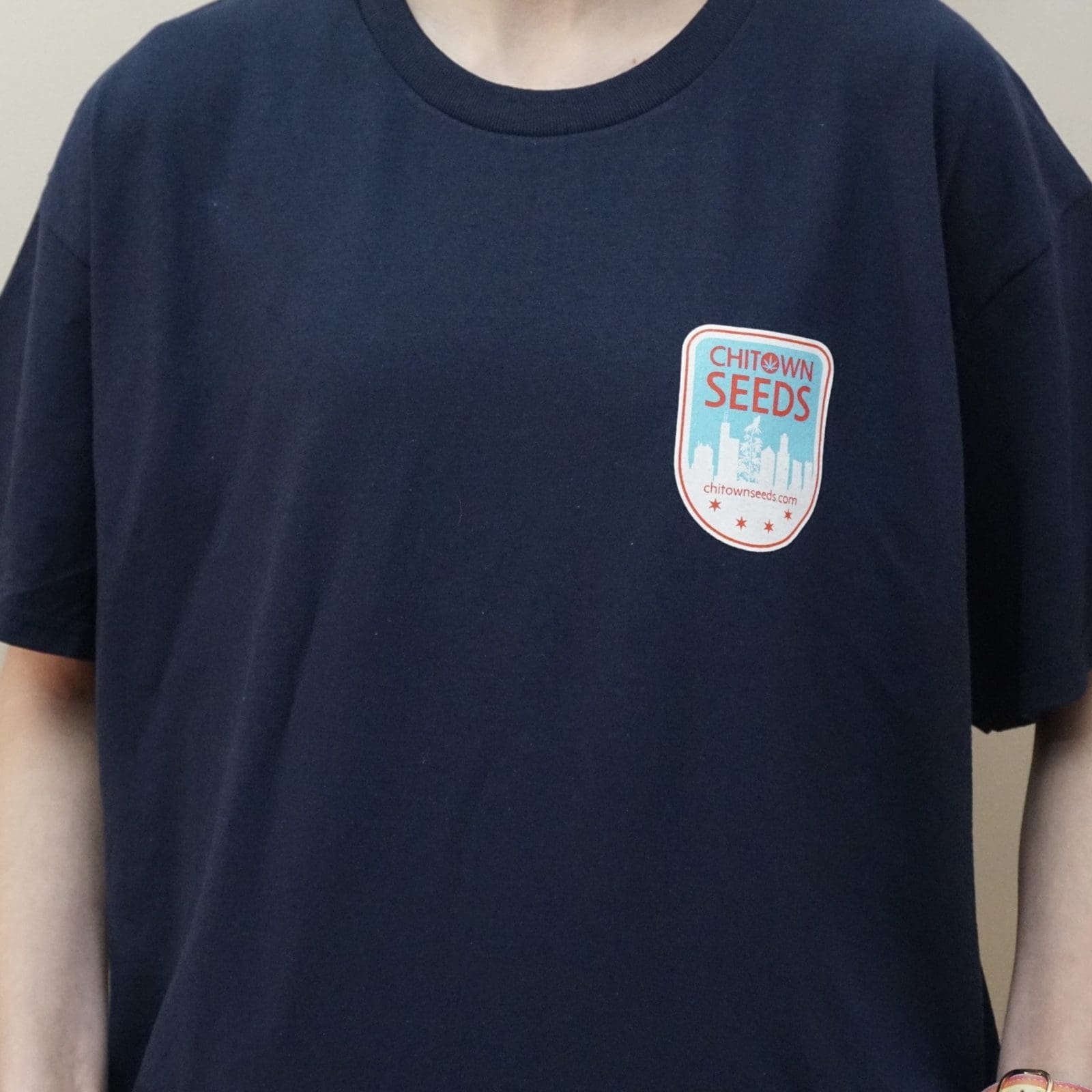 Blue T-Shirt ChiTown Seeds