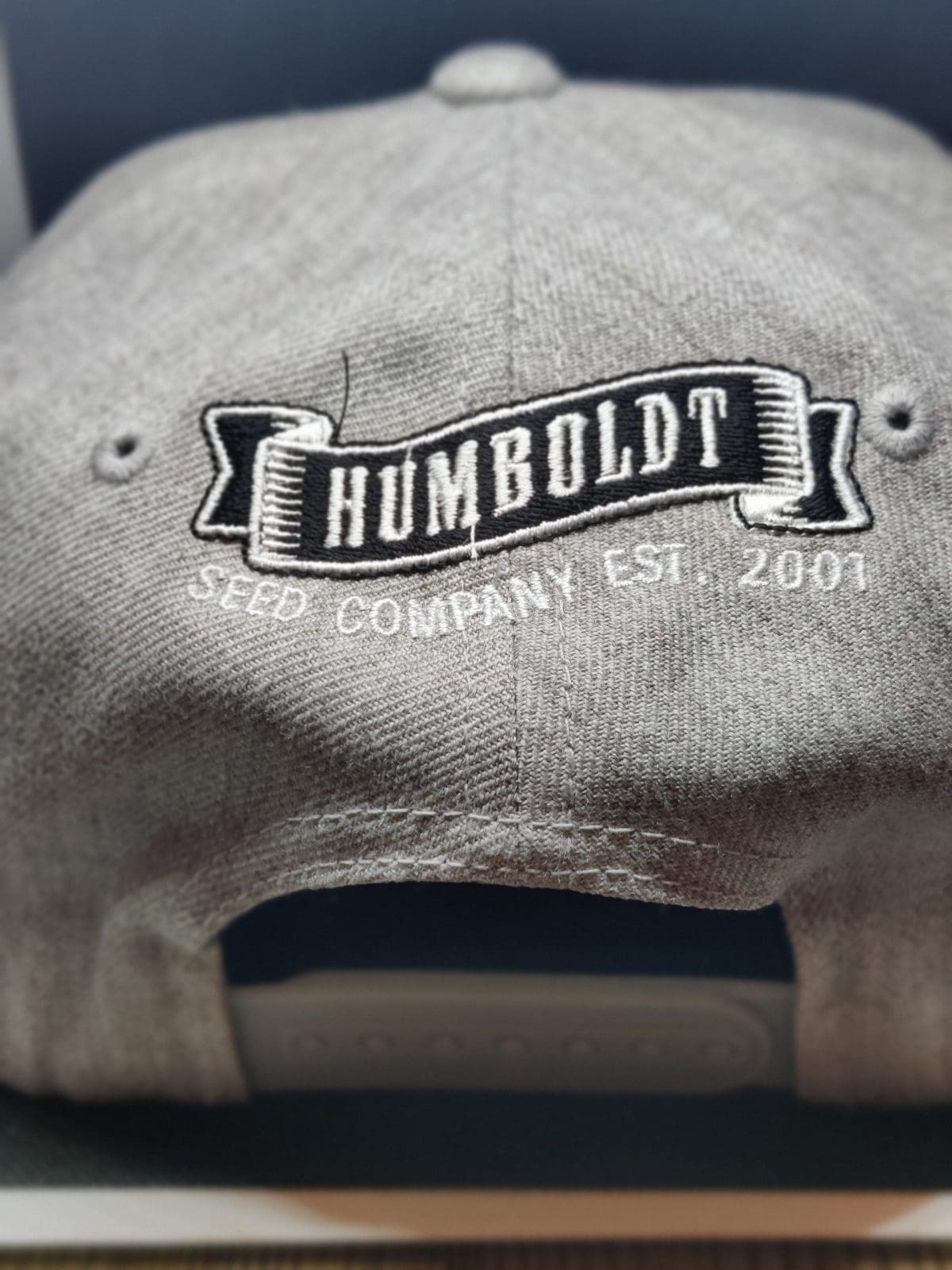 Heather Grey Chitown/Humboldt Classic Woolblend Snapback Hat - Image 2