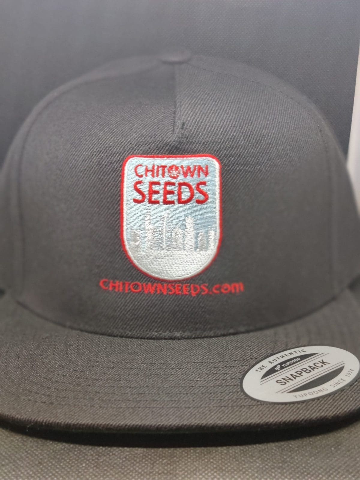 Black Chitown/Humboldt Classic Wool Blend Snapback Hat 