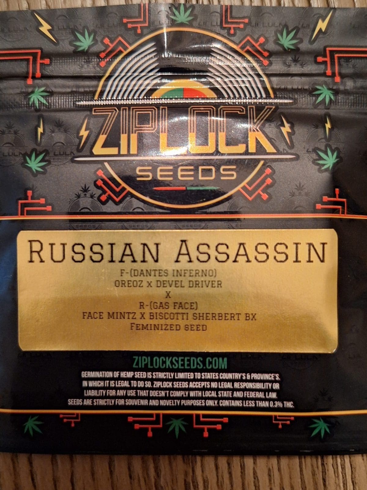 RUSSIAN ASSASSIN 10+ct FEMS