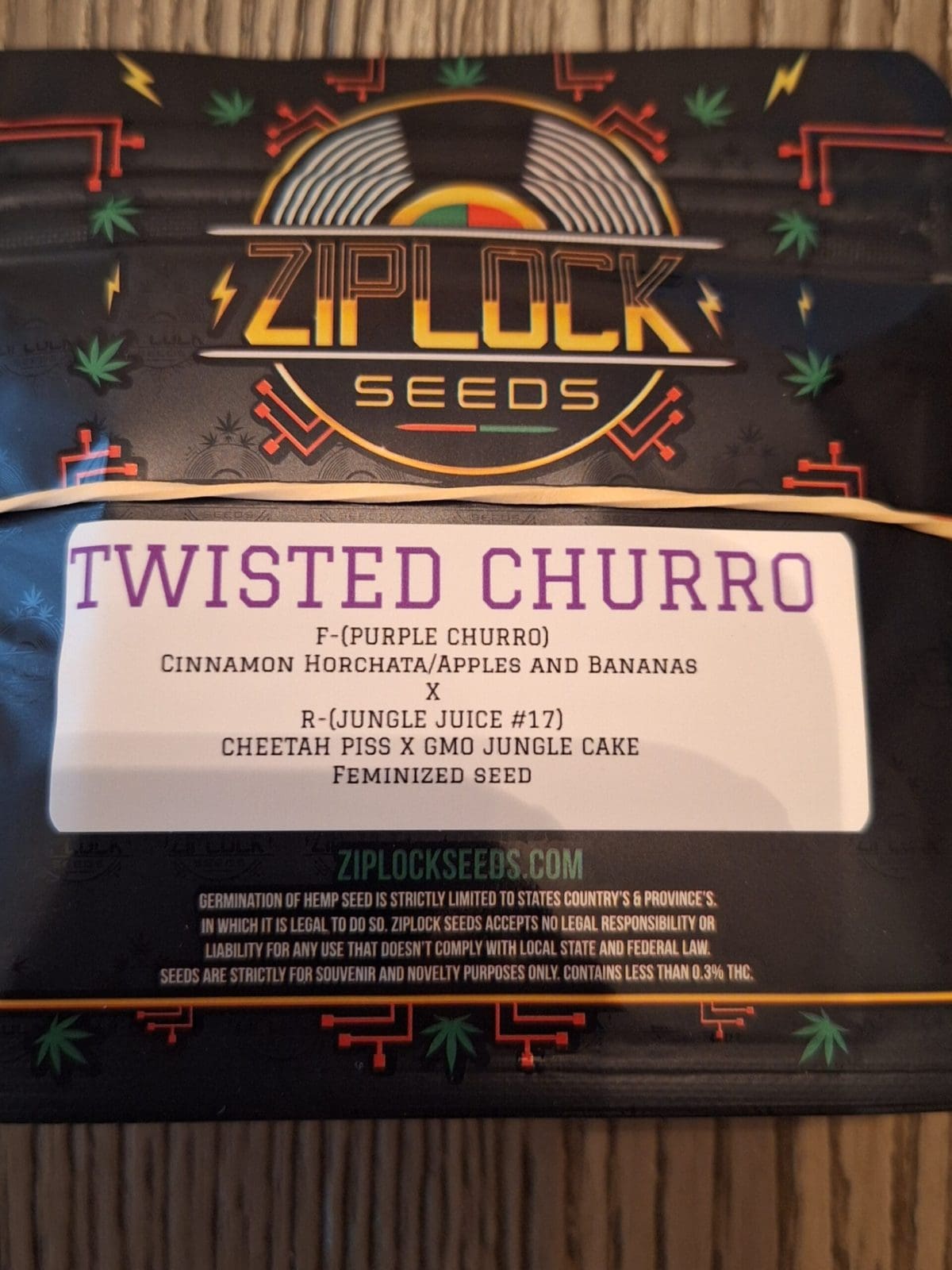 TWISTED CHURRO 10+ct FEMS