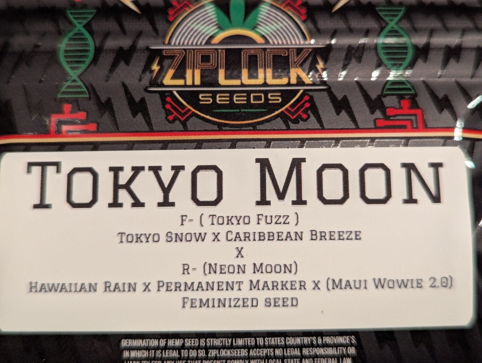 TOKYO MOON 10ct FEMS PLUS ZIPLOCK FREEBIE