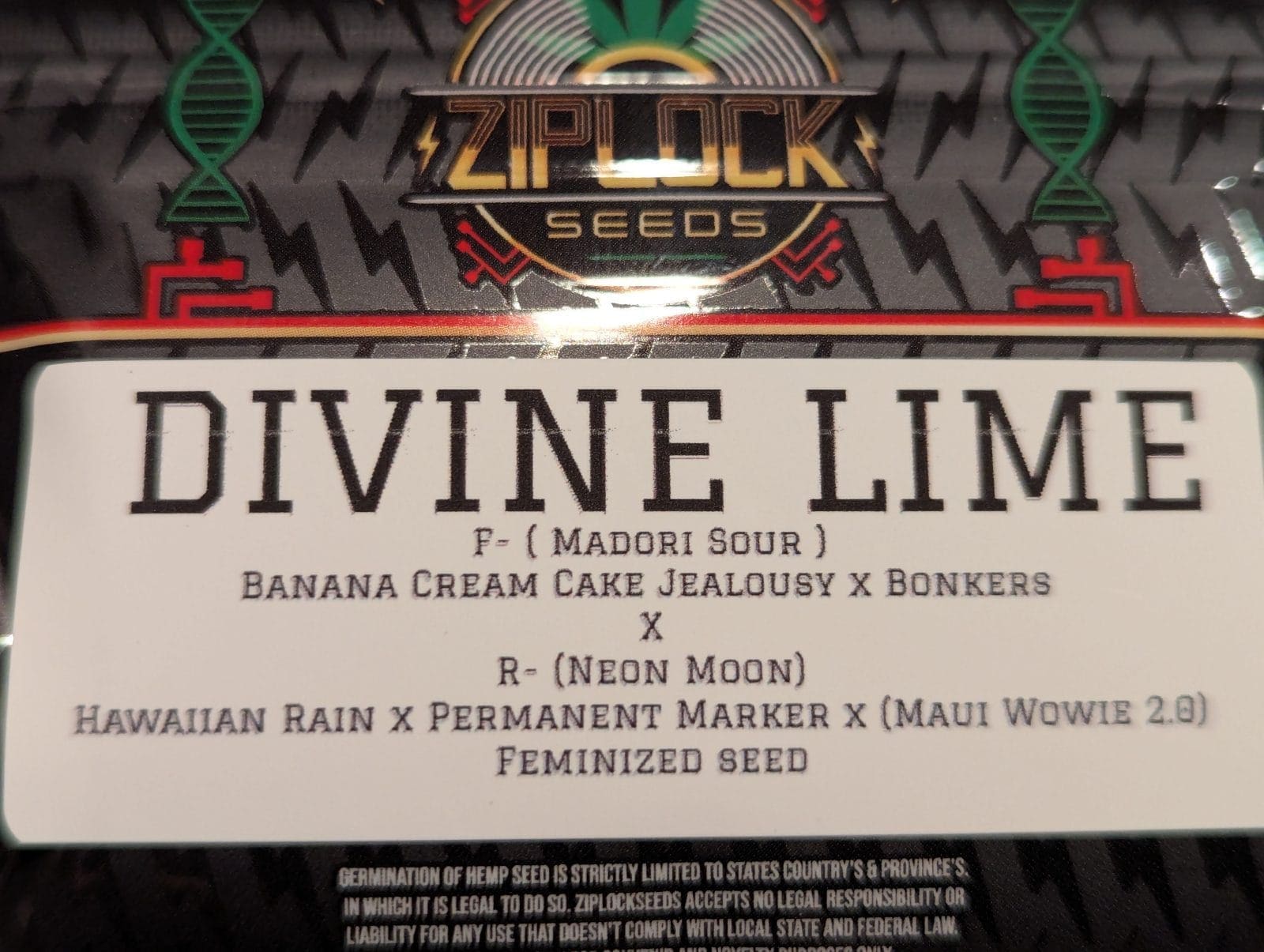 DIVINE LIME 10CT FEMS PLUS ZIPLOCK FREEIE