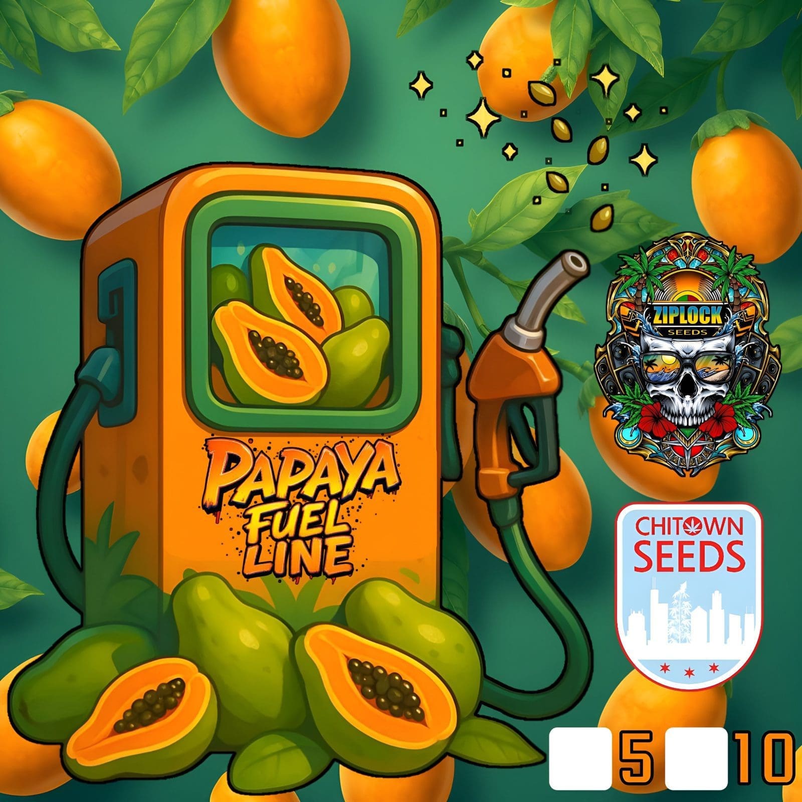Cuban Affair x Papaya Fuel - Chitown/Ziplock Collab Line